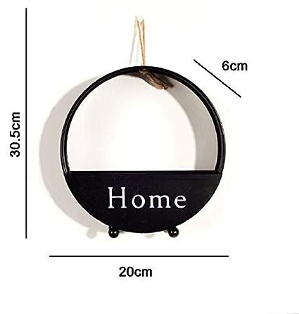 RARE BIRD ROUND HANGING METAL PLANTER