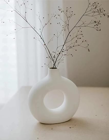 RARE BIRD SMALL DONUT VASE