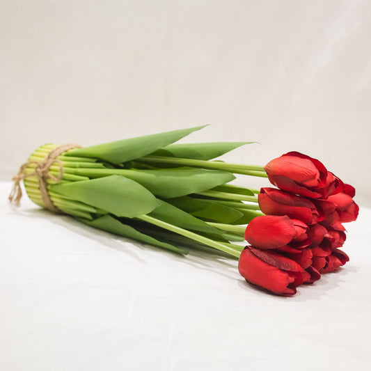 RARE BIRD Home Bloom Artificial Tulips Flowers Bouquets