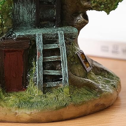 RARE BIRD Charming Ceramic Forest House Décor