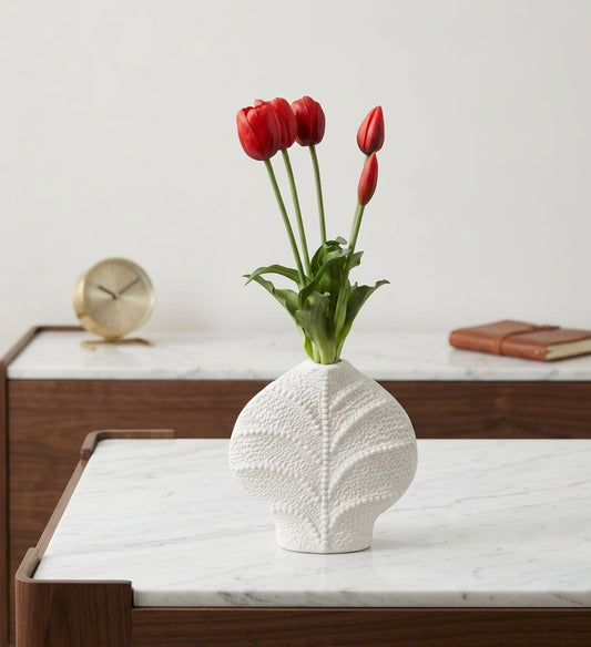 Rare Bird - Real Touch Red Tulip Flowers Bunch for Home Decor