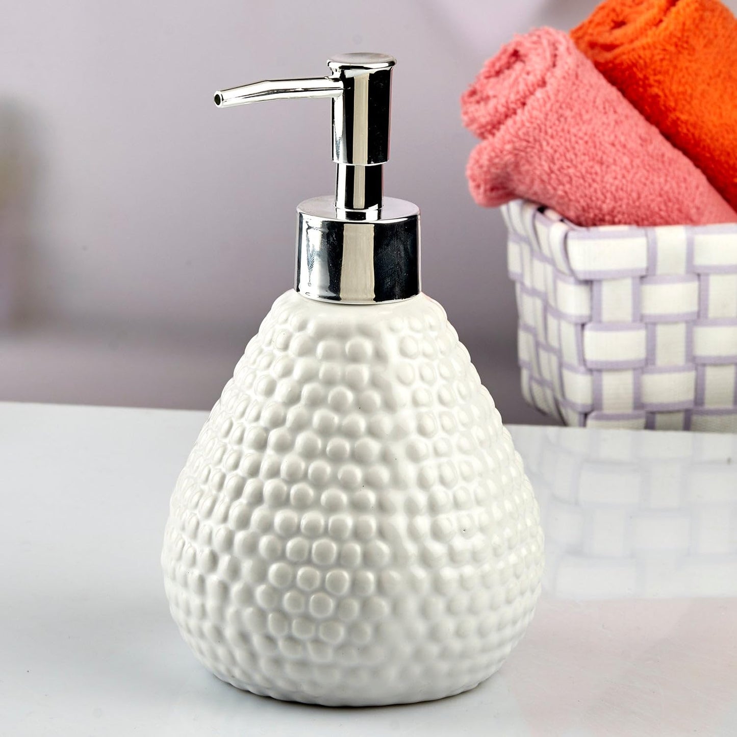 RARE BIRD Ceramic Soap Dispenser