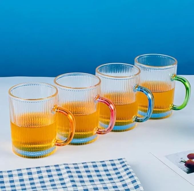 RARE BIRD Crystal Clear Toughened Glass Tea Cup