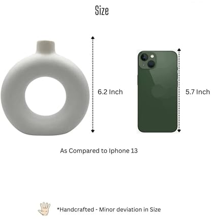 RARE BIRD SMALL DONUT VASE