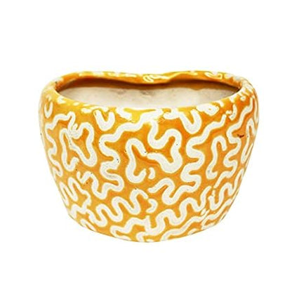 RARE BIRD Heart Ceramic Pot