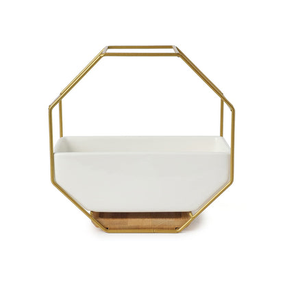 rare bird CERAMIC WOOD TRY PLANTER