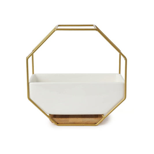 rare bird CERAMIC WOOD TRY PLANTER