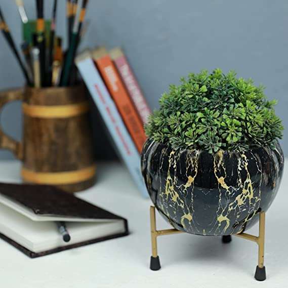 RARE BIRD METAL MATKA PLANTER