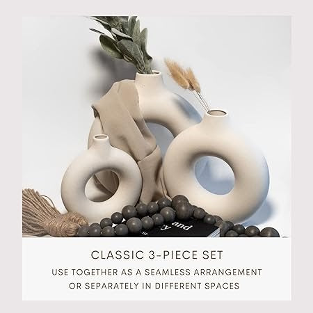 RARE BIRD Donut Set of 3