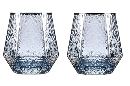 RARE BIRD BLUE SHADE WHISKEY GLASS-6