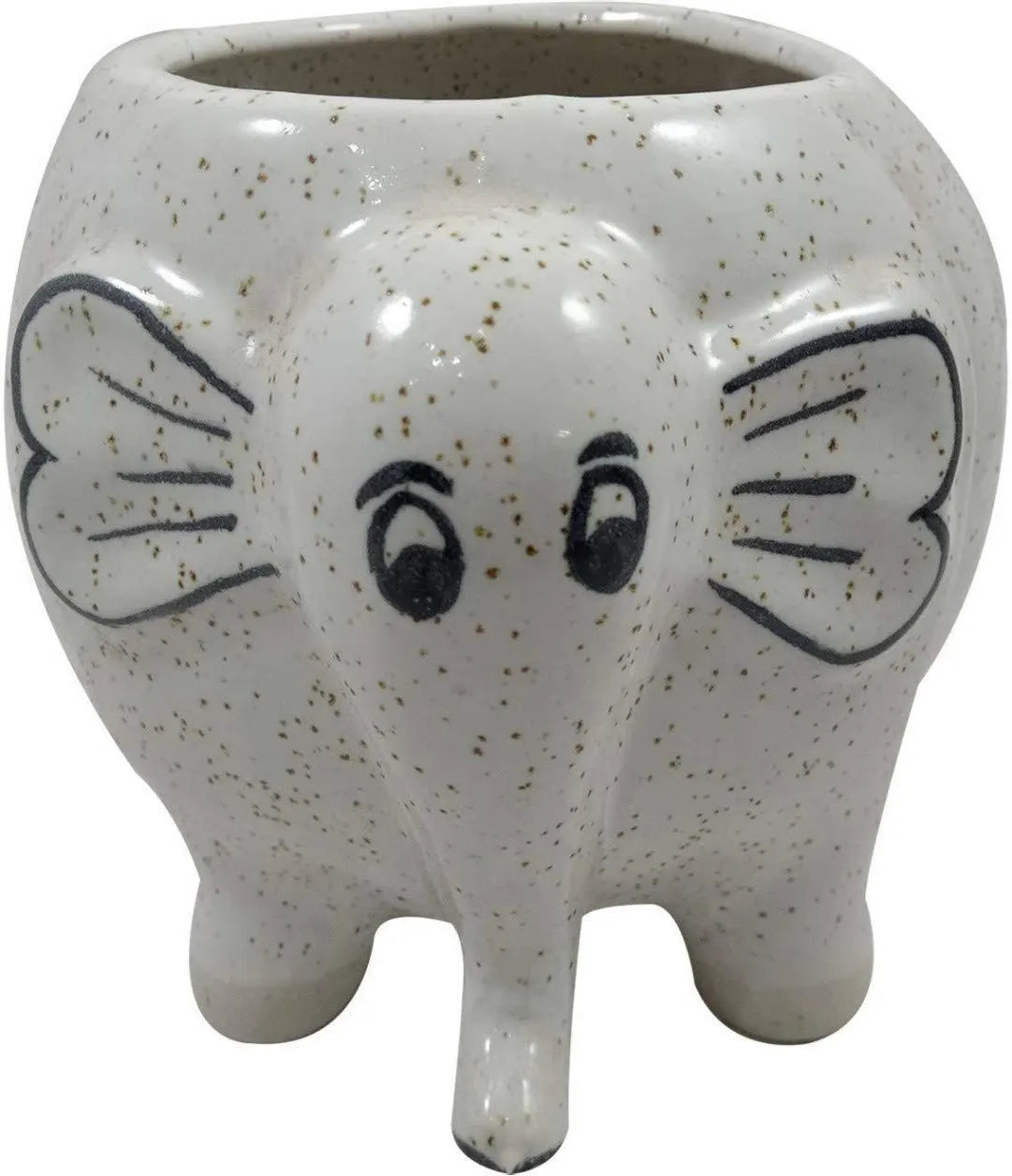 Rare Bird CERAMIC ELEPHANT PLANTER-L
