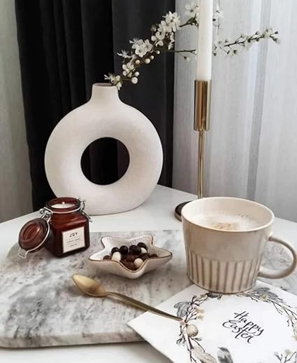 RARE BIRD SMALL DONUT VASE