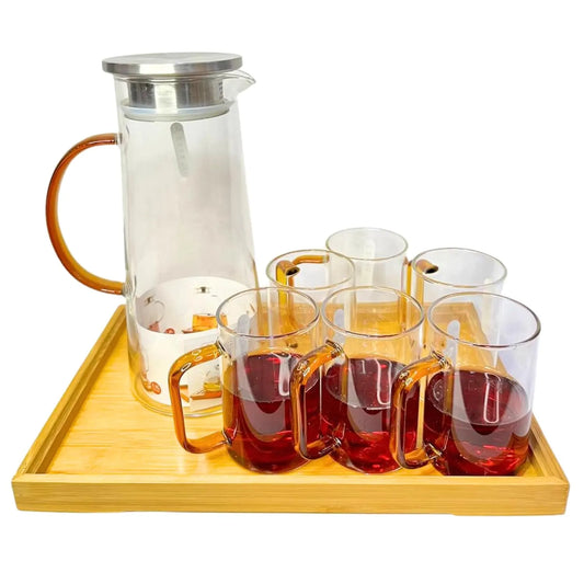 RARE BIRD Classic 8-Piece Tea Set – 1L