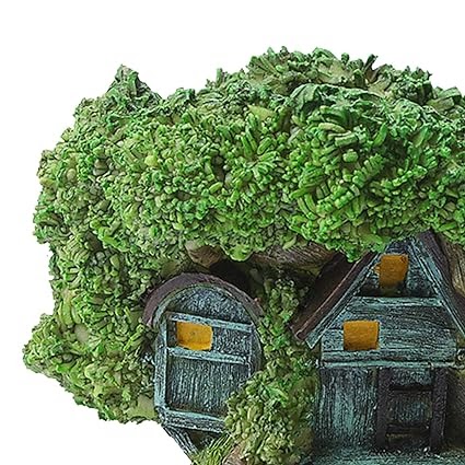 RARE BIRD Charming Ceramic Forest House Décor