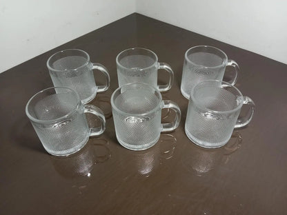 RARE BIRD Crystal Clear Glass Cups for Green Tea – 175 ml