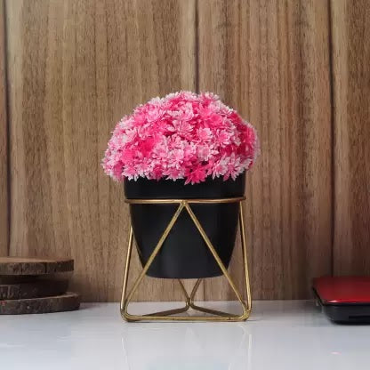 RARE BIRD Premium Quality metal Single Decorative Small Golden Cross Stand