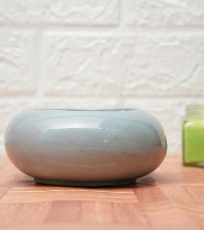 RARE BIRD LUXURY SUCCULENT POT (ROUND)