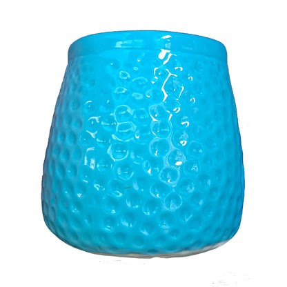 RARE BIRD HONEYCOMB CERAMIC POT