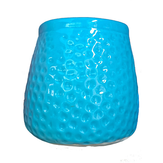 RARE BIRD HONEYCOMB CERAMIC POT