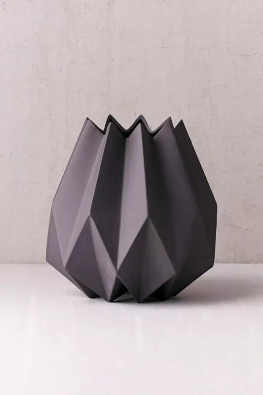RARE BIRD Simple origami style vases Pot Ceramic