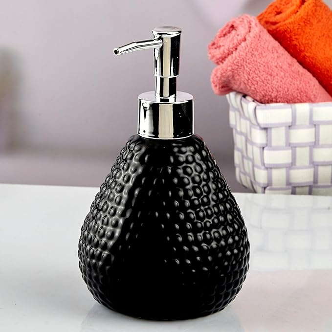 RARE BIRD Ceramic Soap Dispenser for Bathroom handwash