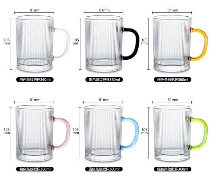 RARE BIRD Crystal Clear Toughened Glass Tea Cup