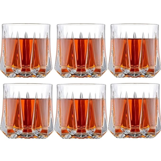 RARE BIRD Original Crystal Square Whiskey Glass