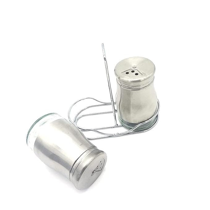 RARE BIRD Glass Salt and Pepper Shakers