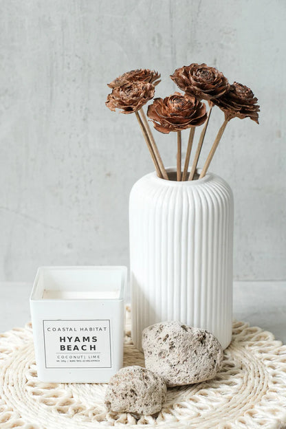 RARE BIRD snow white inoa vase in pemium look