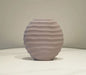 RARE BIRD Delicate Abstract Ceramic Pink Vase