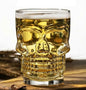 RARE BIRD Skull Skeleton Beer Glass Mug with Handle