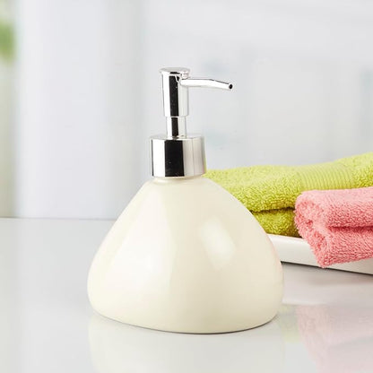 RARE BIRD Ceramic Soap Dispenser for Bathroom handwash