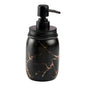RARE BIRD Black Ceramic Soap Dispenser